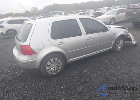 2006 Volkswagen Golf Gl 2.0L из США, поврежденный, VIN 9BWFL61J164003038